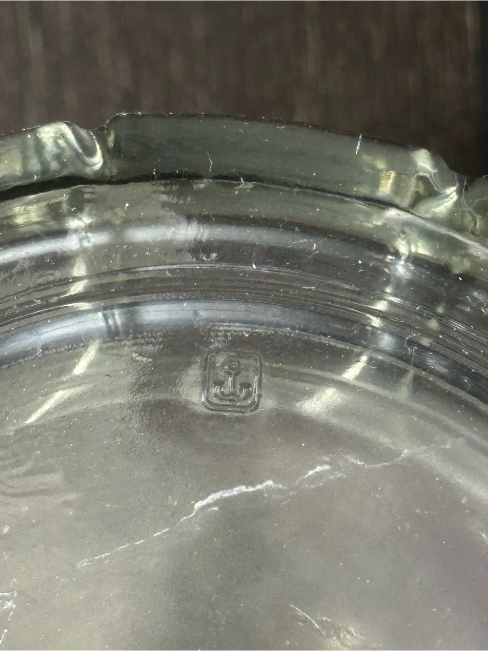 Vintage Anchor Hocking Glass Ice Bucket - Picture 7 of 9